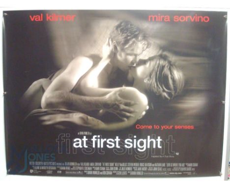 4 Original Movie/Film Poster - At First Sight, Vigo, Last Night, Shall We Dance - 40x30" approx. kept rolled, creases apparen