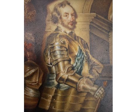 English School (Mid 19th century) after Peter Paul Rubens (Flemish 1577-1640): Portrait of 'Thomas Howard - Earl of Arundel',