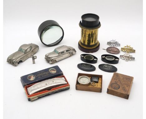 A 13x11 Rapid Symmetrical Lens by Ross, London, no. 44015, a further large lens stamped&nbsp;No. 518209, two cased John J. Gr