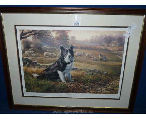 A limited edition Print, entitled 'Ready for Work', Michael Jackson,