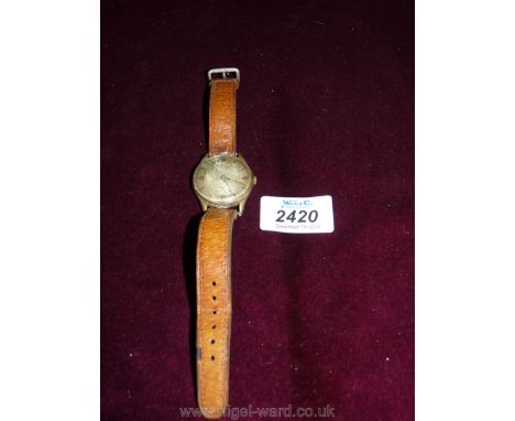 A vintage Ancre 15 Rubis Swiss watch.
