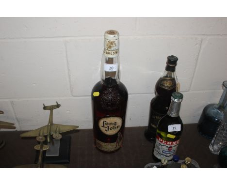 A vintage 1960's Long John Scotch Whisky 70% proof, 3.7L