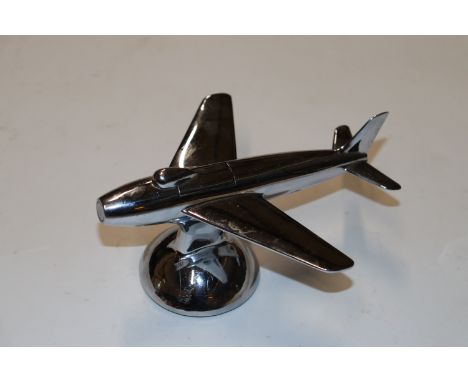 A Dunhill table lighter in the form of an aeroplane