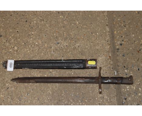 An Italian model 1891 bayonet