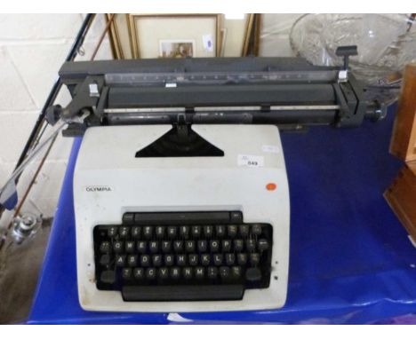 Vintage Olympia typewriter