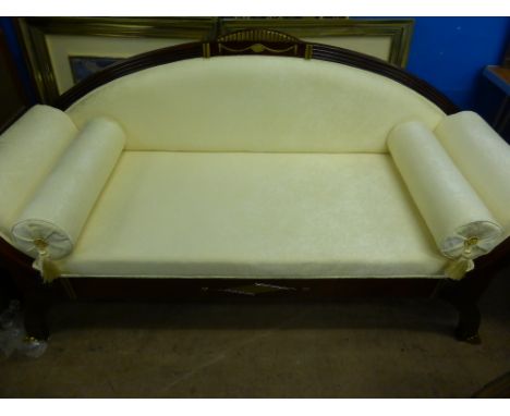 A Modern Empire Style Sofa, approx 90 x 175 x 68 cms