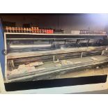 2 Hussmann Model R3-D Two Section Deli Cases - No Condensing Unit