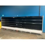 2 Hill Phoenix Model OND5M8 and Model OND5DM12 Two Section Produce Cases - No Condensing