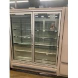 Zero Zone Model 2RV2C30 Two Door Display Complete With 2 Ends - No Condensing Unit