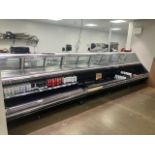 Hussmann Model R3-M Two Section Deli Case - No Condensing Unit