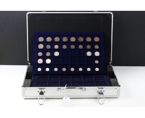 A collection of mainly King Edward VII and King George V British pre decimal coins to include a selection of silver examples 