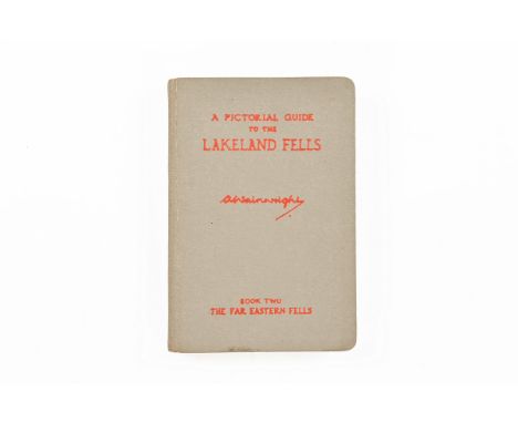 Alfred Wainwright (1907-1991), A Pictorial Guide to The Lakeland Fells, Book 2 The Far Eastern Fells first edition, with grey