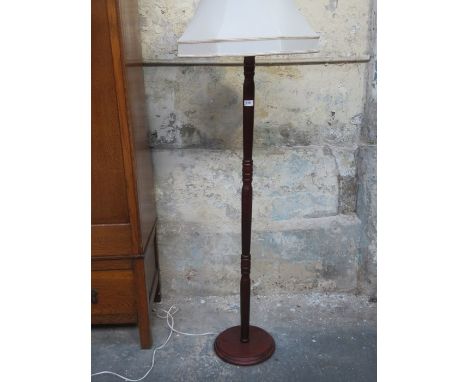 20th CENTURY STANDARD LAMP WITH SHADE 