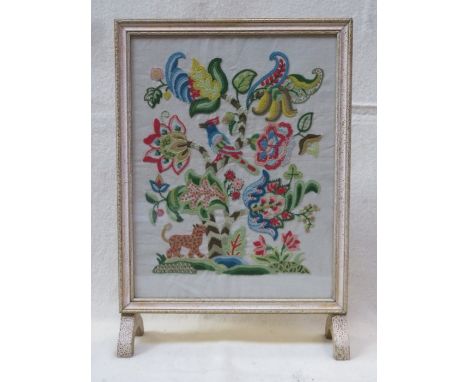 EMBROIDERED FIRESCREEN 