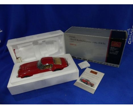 A CMC 1:18 scale model of the 1961 Ferrari 250 GT Berlinetta passo corto (SWB), in original polystyrene packed box, excellent