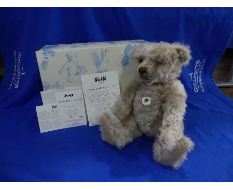 Steiff; '1906 Replica Bear' (2011), 403064, caramel, 45cm, growler not working, limited edition no. 667 / 750, boxed, with ce