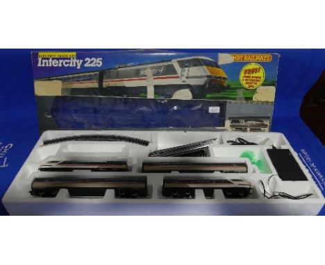 Hornby Railways '00' gauge Intercity 225 electric train set, boxed, together with a quantity of '00' gauge model railway, Hor