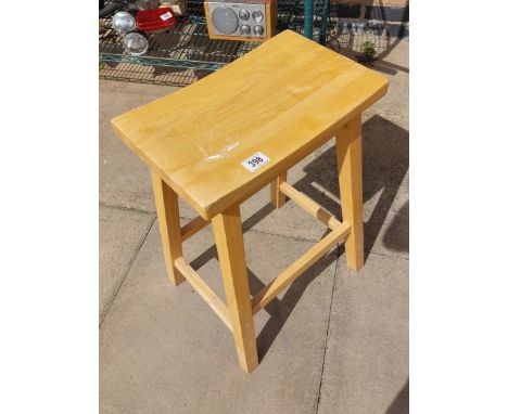 A quality pine stool