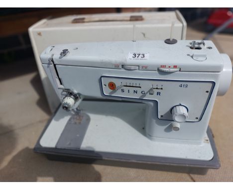 A Singer Zig-Zag sewing machine