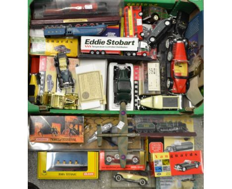 Toys and Juvenalia - Die-cast vehicles, a Vanguards Boots Delivery Trucks Limited Edition Box Set;  other Vanguards models;  