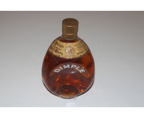A Dimple bottle of John Haig scotch whisky