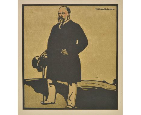 *Nicholson (William, 1872-1949). H.R.H. The Prince of Wales, Henrik Ibsen, Lord Kitchener, Li Hung Chang, Rt. Hon. Joseph Cha