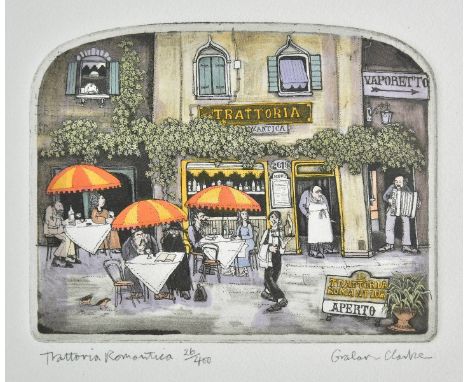 *Clarke (Graham, 1941-). Trattoria Romantica, Molto Economico, Carte Antico, & Fresco Oggi (from the series The Grand Tour), 