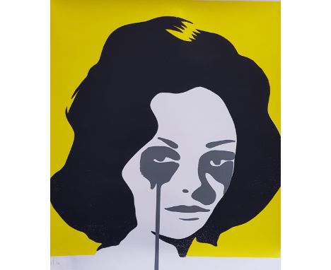 PURE EVILRichard Burton's Nightmare, print, numbered 32/100, 76cm x 72cm 