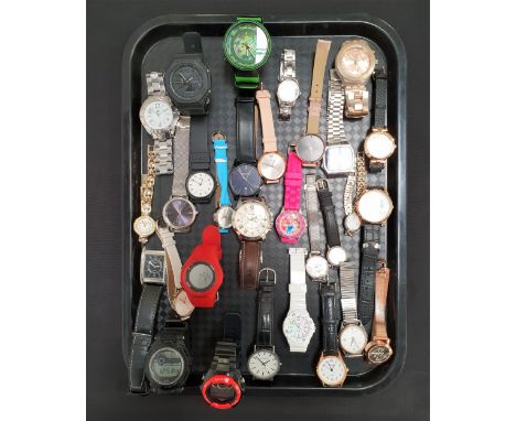 SELECTION OF LADIES AND GENTLEMEN'S WRISTWATCHESincluding Rotary, Casio, Emporio Armani, Sekonda, Fossil, Limit, Tommy Hilfig