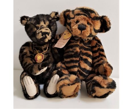 TWO CHARLIE BEARScomprising Shardul, CB125150 with label and Magic, CB131315 with label, both with jointed limbs (2) 