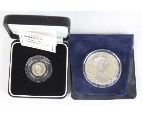 United Kingdom, a large collection of miscellaneous coins to include 2007 The Gibraltar Diamond Wedding Day Portrait Silver £
