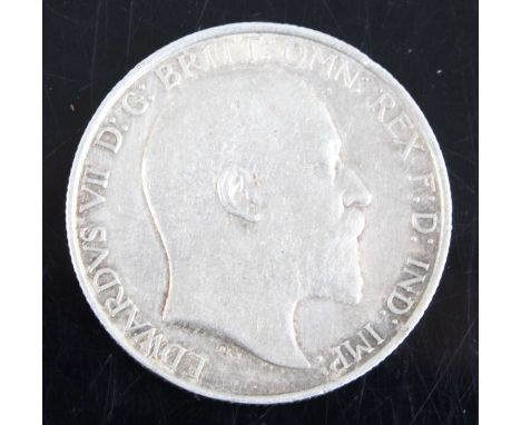 Great Britain, 1902 florin, Edward VII, rev: Britannia standing with shield and trident, date below. (1)