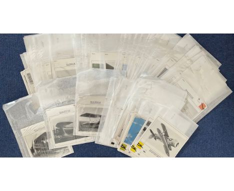 Warplanes Collectors cards Approx Size 6 x 6, Over 70 Early Biplanes Cards, Including Douglas DT, Sopwith T.1 Cuckoo, Vickers