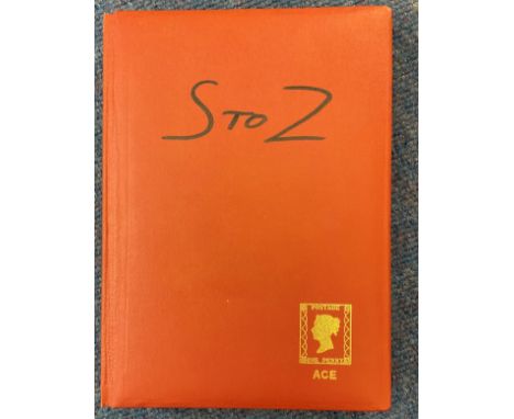 Approx 300 Used Worldwide Stamps from Countries S - Z, Housed in a Ace Album with 10 Rigid Pages with 7 Rows of inserts for S