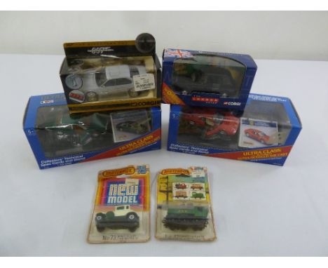 A quantity of diecast to include Corgi and Matchbox, all in original packaging (6)