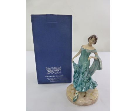 Peggy Davis ceramic figurine titled Peggy limited edition 351/500 in original packaging