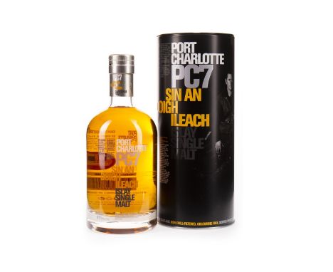 PORT CHARLOTTE PC7 SIN AN DOIGH ILEACH AGED 7 YEARS Active. Bruichladdich, Islay. Single Malt Scotch Whisky. Bottled 2008, bo