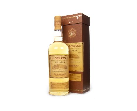 GLENMORANGIE CELLAR 13 AGED 10 YEARS - ONE LITRE Active. Tain, Ross-shire. Matured in first-fill casks. One litre, 43% volume