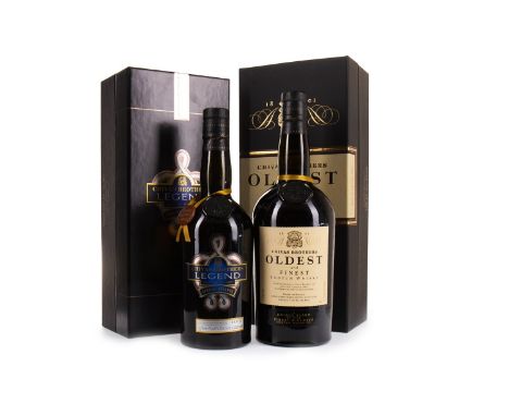 CHIVAS BROTHERS OLDEST AND FINEST - ONE LITRE Blended Scotch Whisky One litre, 43% volume, in box. CHIVAS BROTHERS LEGEND Ble