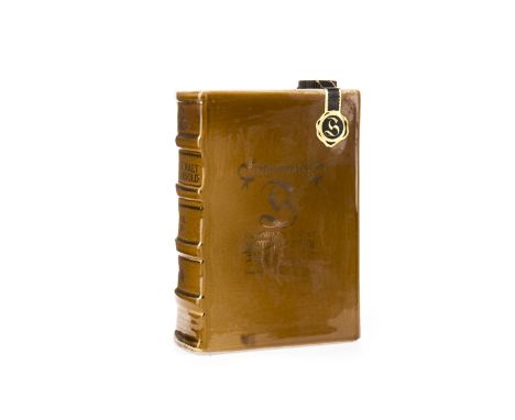 SPRINGBANK VOLUME FOUR 15 YEARS OLD Active. Campbeltown, Argyll. 75cl, 43% volume, brown ceramic book bottle.