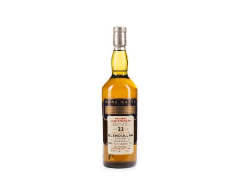 GLENDULLAN 1972 RARE MALTS AGED 23 YEARS Active. Dufftown, Banffshire. Single Malt Scotch Whisky. Bottle no. 9134. 750ml, 62.