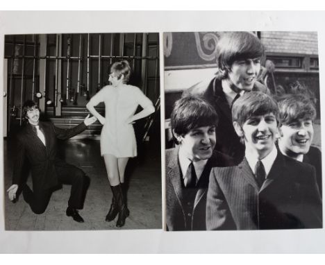 MUSIC, selection of 8 x 10 photos, inc. The Beatles, Led Zeppelin, Dave Clark, The Rolling Stones, The Animals, The Who, Bill