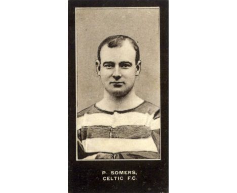 SMITH, Footballers (1909), Nos. 6, 10, 14, 19, 57 & 74 (all Celtic), blue backs, no series titles, VG, 6