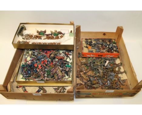 Selection of Britains and other manufacturers - mostly First World War lead model figures
