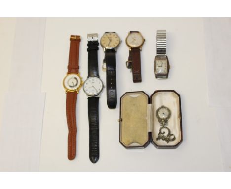 Collection of miscellaneous wristwatches - including Longines, Timex, J. W. Benson and others (qty)