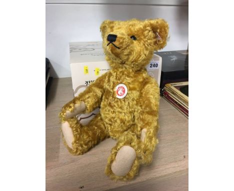 Boxed Steiff teddy bear