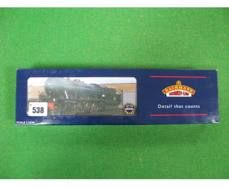 Bachmann # 32-255 "OO" Scale Model 2-8-0 WD Austerity Locomotive, in 21st Army Group livery as number 78697. Boxed