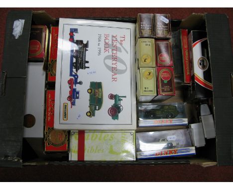 Nineteen Model Diecast Vehicles by Matchbox, in the 'Yesteryear', Collectibles', and 'Dinky Collection' Series, mostly boxed.