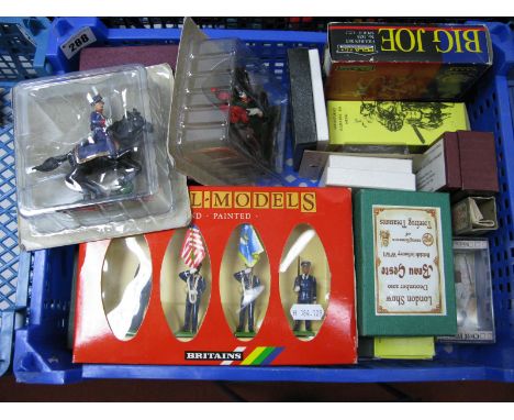 A Quantity of Boxed White Metal Model Figures By ALymer, W Britain, Battlecast Miniatures and others including Britains 1:32n