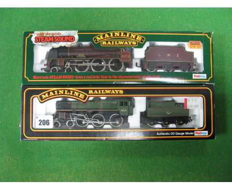 Mainline # 37-053 "OO" Scale Model 4-6-0 Class 4 Locomotive Number 75001, in BR green livery, plus # 97-080 "OO" Scale Model 